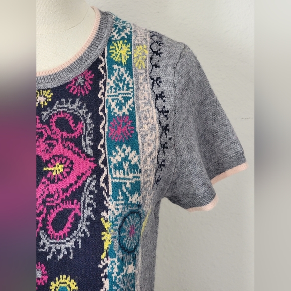 Anthropologie x Akemi Kin Kaleidoscope Sweater Dress - Picture 4 of 13